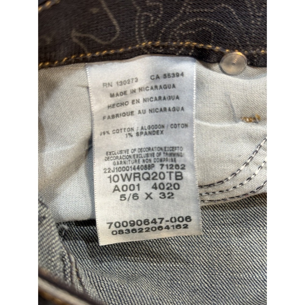 WRANGLER Q‎ Baby Jeans- size 5/6 Flaired - Picture 6 of 7